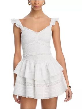 LoveShackFancy White  Dress